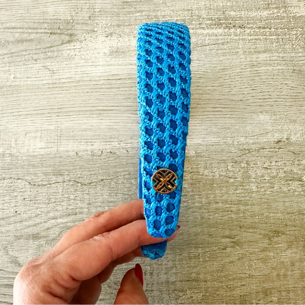 Lilly Pulitzer NWOT vibrant blue headband, purchased last season and never wore